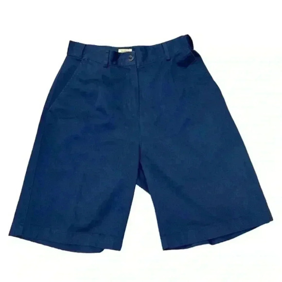 L.L Bean Women’s Chino Bermuda Shorts Size 4 - Picture 1 of 13